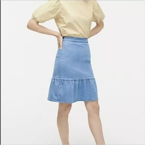 J. Crew Dresses & Skirts - 💜2/30 deal 💜J Crew Denim Skirt